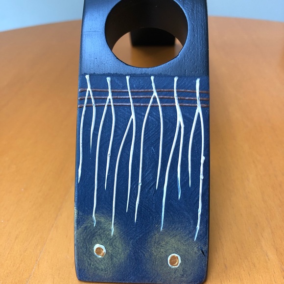 Freestanding bottle holder & wine glasses - Picture 6 of 10